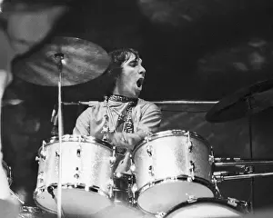 Microphones Prints: The Who At Monterey Pop Festival