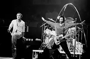 The Who Onstage At The International Amphitheatre