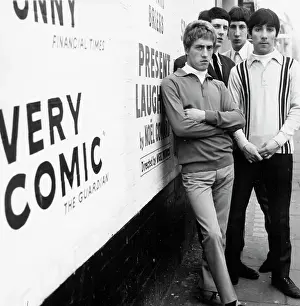 Prints of CIRCA 1965: Roger Daltrey, John Entwistle, Pete Townshend and Keith Moon of the rock and roll band The Who pose for a portrait in circa 1965. (Photo by Michael Ochs Archives/Getty Images) The Who Prints: The Who Portrait