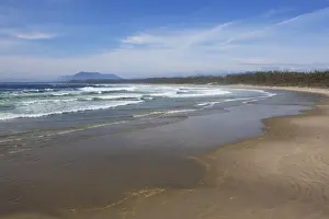 Prints of Wickaninnish Beach In Pacific Rim National Park Near Tofino; British Columbia Canada UNESCO World Heritage Prints: Wickaninnish Beach In Pacific Rim National Park Near Tofino; British Columbia Canada