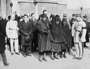 Grief Prints: Widow and Daughters of Ferdinand Foch Mourning