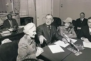 Committee Chair Prints: Wilbur Mills with Vivien Kellems and Gloria Swanson
