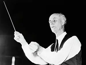 Conducting Prints: Wilhelm Furtwangler Conducting