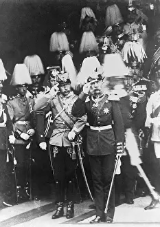 Saluting Prints: Wilhelm II and Emperor Joseph Salute