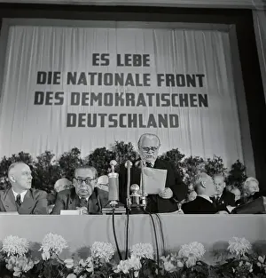 Wilhelm Pieck Reading the Manifesto