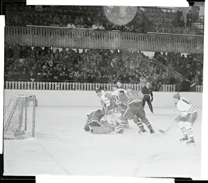 Anderson Prints: Willard Ikola Saving Goal
