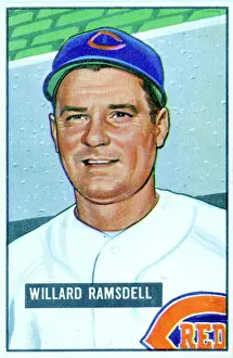 Arc0016622 Prints: Willard Ramsdell Baseball Card