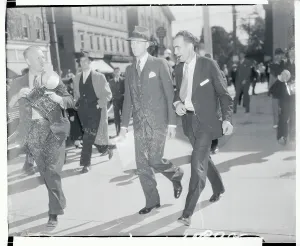 Flemington Prints: Willard Whited with a Colleague