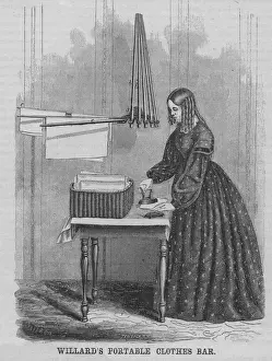 Ironing Prints: Willards Portable Clothes Bar