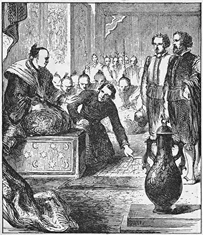 Humility Prints: William Adams Appearing Before Shogun