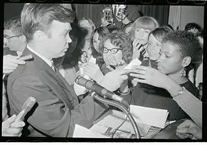 William Baird Speaking to Students