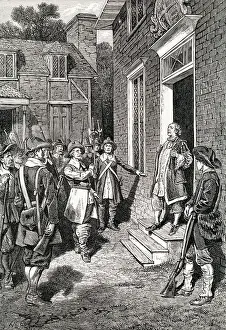 Virginia Prints: William Berkeley Addressing Rebels