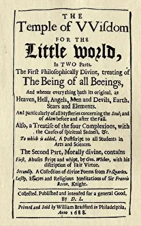 William Bradford The Temple of Wisdom