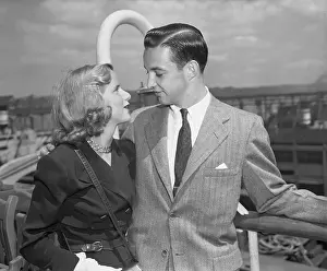 Fiancee Prints: William Clay Ford Greeting Martha Firestone