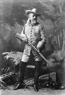 William Cody With Rifle