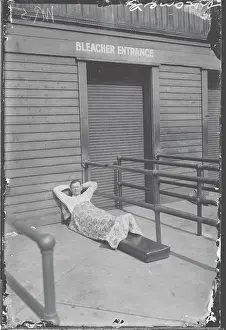 William A Prints: William Cunningham Reclining with Blanket