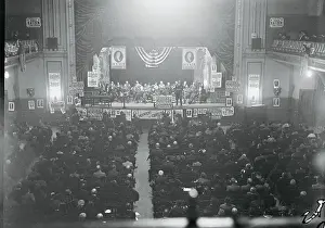Candidate Prints: William Donovan Speaking at Rally