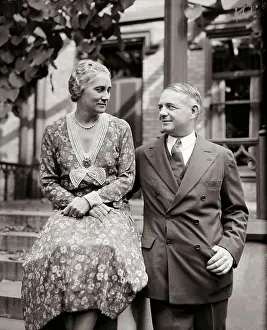 Candidate Prints: William Donovan with Wife Ruth