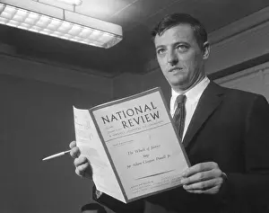William F. Buckley Holding Book