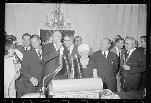 Buckley Jr Prints: William F. Buckley Jr. Conceding to His Lost