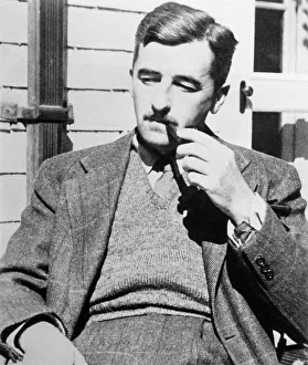 William Faulkner (1897-1962) Mississippi-born Novelist. Art