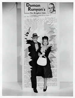 Lac0031 Prints: William Gargan And Ann Sothern In Joe and Ethel Turp Call on the President