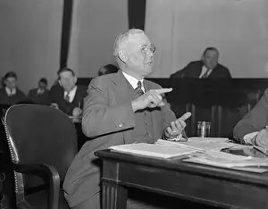 William H Prints: William H. Green Speaking and Gesturing in Court