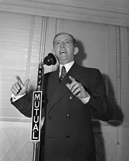 Hays Prints: William H. Hays Giving Speech