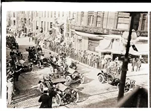 1910s Style Prints: William H. Taft Motorcade