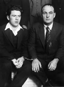 Killer Prints: William Hickman Handcuffed To Police Off