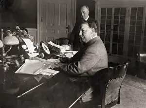 Legislation Prints: William Howard Taft At Desk