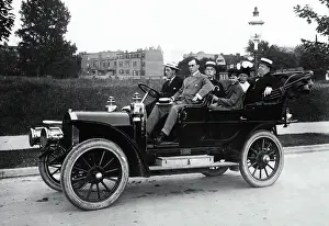 Touring Car Prints: William Howard Taft and Family in Touring Car