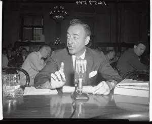 William J Prints: William J. Levitt Testifying