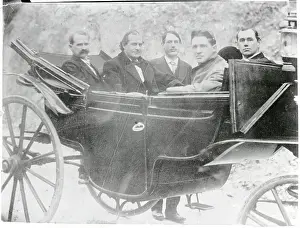 Hot Springs Prints: William Jennings Bryan and Others in Carriage