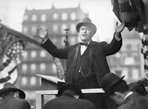 Democracy Prints: William Jennings Bryan Giving Speech
