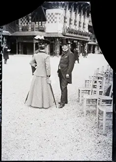 William K Vanderbilt And Daughter