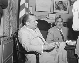 William Knowland with Joseph Martin