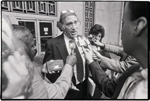 William Kunstler Speaks to TV Press