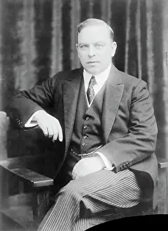 William L Prints: William L. MacKenzie Posing for Camera