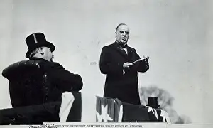 Inauguration Prints: William Mckinley Addressing Public