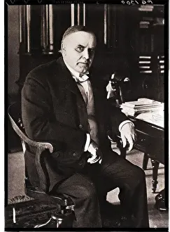 Assassination Prints: William Mckinley Seated In A Chair