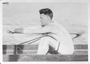 Marion Prints: William Nicholas Baggs in Crew Shell