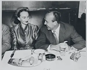 Intimacy Prints: William Randolph Hearst Jr. and Austine Cassini at Table