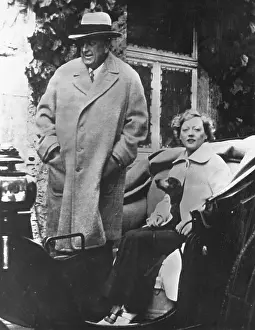 Publisher Prints: William Randolph Hearst with Marion Davies