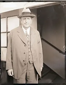 Publisher Prints: William Randolph Hearst on Ship Deck