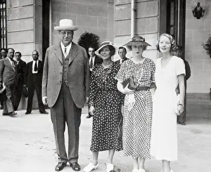 Publisher Prints: William Randolph Hearst Sr. and Party While in Europe