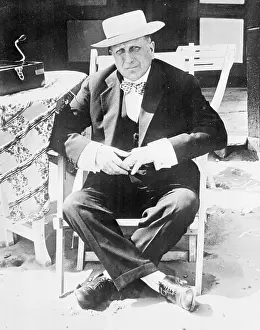 Publisher Prints: William Randolph Hearst Sr. Posing in Chair