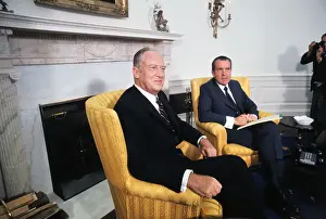 William Pierce Rogers Prints: William Rogers and Richard Nixon