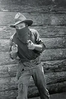 Mask Prints: William S. Hart as a Masked Gunfighter