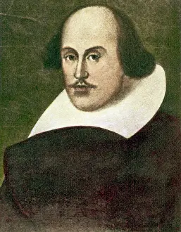 William Shakespeare In Color Illustratio